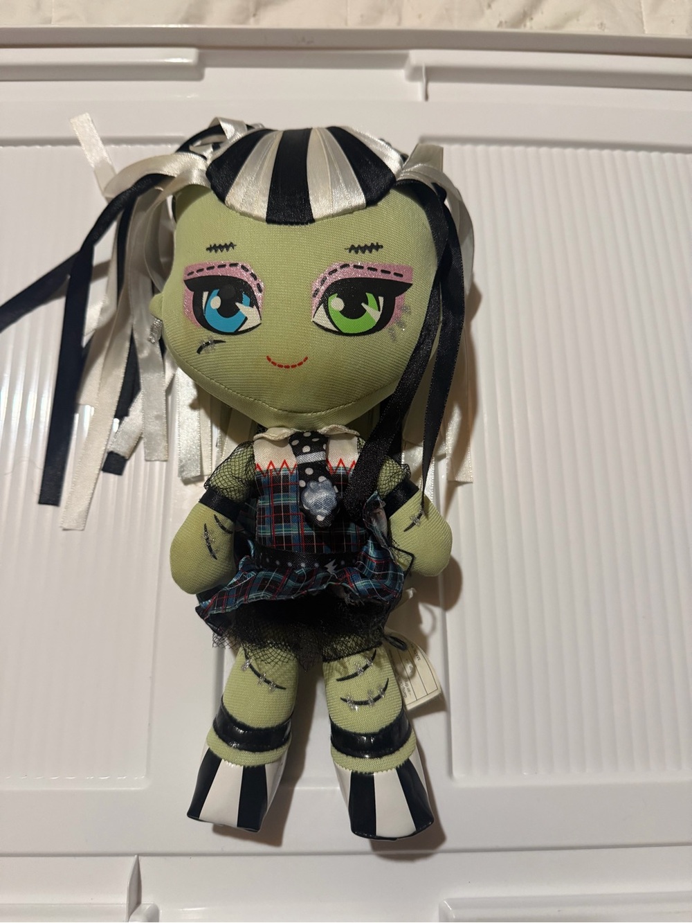 Frankie stein plush doll
